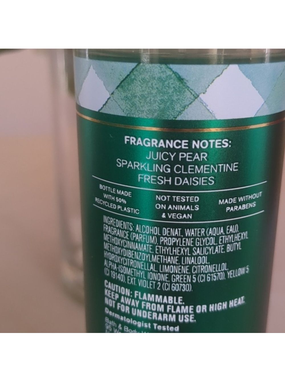 New Bath & Body Works Gingham Freah 8  Fl oz - Picture 3 of 5
